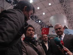 Yıldırım, Japon Ekibine başsağlığı diledi